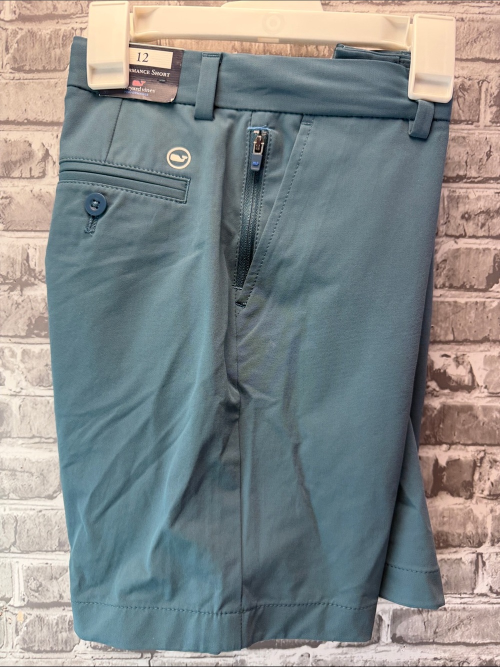 NWT. Boy's Vineyard Vines Performance Shorts - Teal
